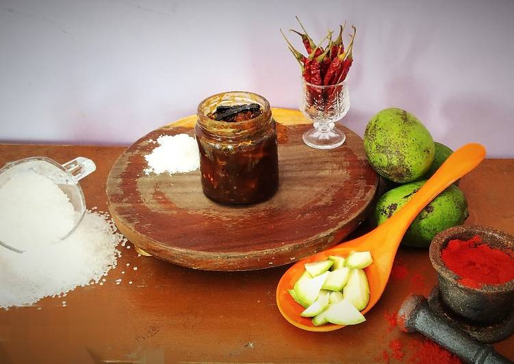 Easiest Way to Prepare Perfect Sweet and sour mango pickle