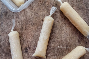 Langkah Mudah untuk Menyiapkan 678. Es Lilin Tape Singkong Anti Gagal