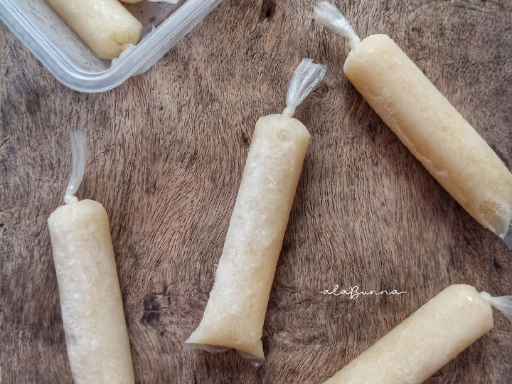 Langkah Mudah untuk Menyiapkan 678. Es Lilin Tape Singkong Anti Gagal