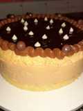 Torta mousse de dulce de leche