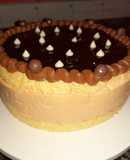Torta mousse de dulce de leche