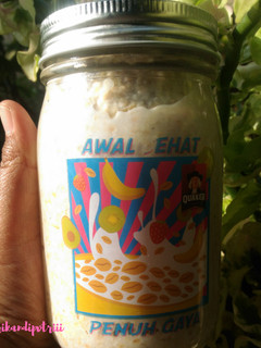 Foto resep Overnight oat banana