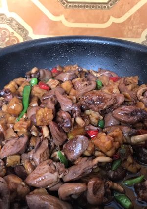 Foto resep Jantung ayam pedas manis
