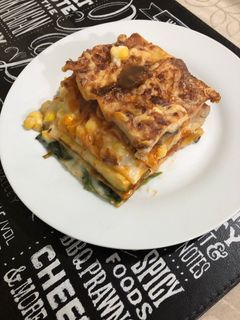 Una foto de Lasaña Vegetariana