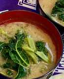 Japanese Kale Miso Soup