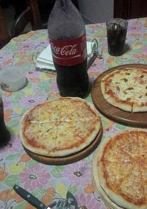 Una foto de Pizza Margarita
