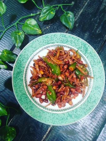 Cara Mudah Membikin Resep Teri jengki kacang tumis manis yang Lezat Sekali Anti Ribet, Lezat Sekali