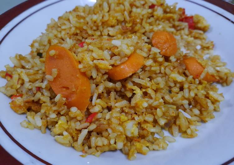 Resep Nasi Goreng Sosis  oleh Afranetta Asri Cookpad