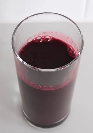 A picture of Beetroot and amla drink.