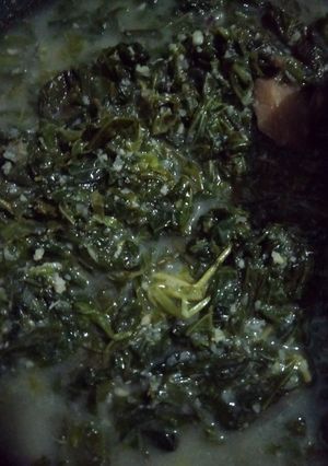 Foto resep Daun Singkong masak santan