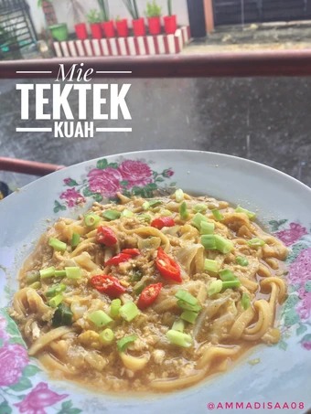 Langkah Mudah untuk Membuat Resep Mie TekTek Kuah yang Lezat Sekali Anti Ribet, Mantap Sekali