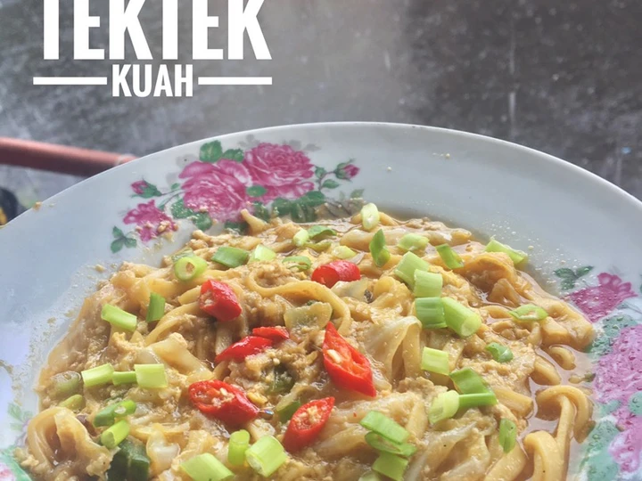 Langkah Mudah untuk Membuat Resep Mie TekTek Kuah yang Lezat Sekali Anti Ribet, Mantap Sekali