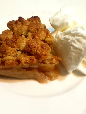 Recipe Apple Crumble which So Delicious