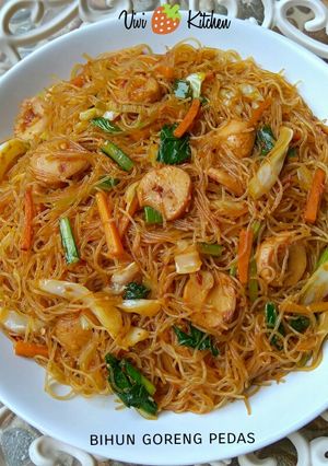 Foto resep Bihun goreng pedas
