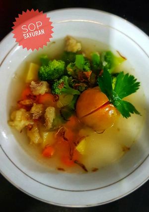 Foto resep Sop Sayuran