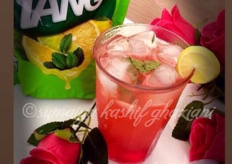 Simple Way to Prepare Super Quick Homemade Rose lemonade #ramadankitayari