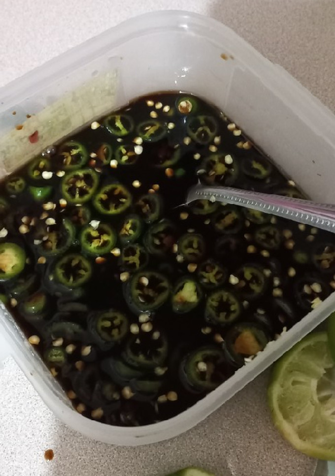 Una foto de Salsa para sushi
