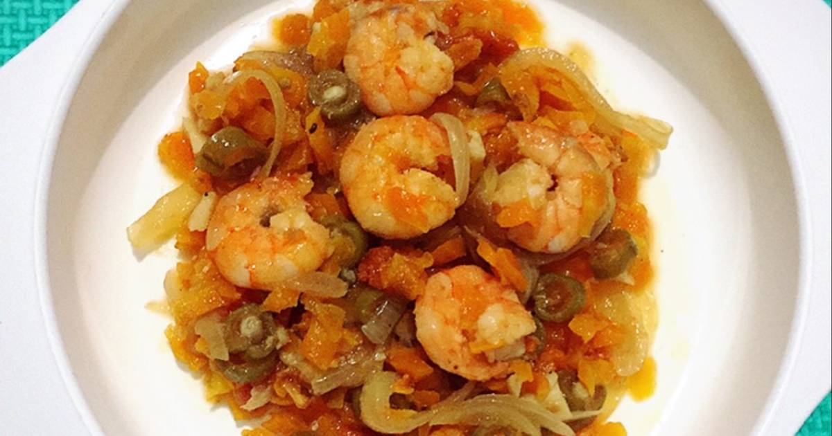  Resep  Tumis udang  wortel  Mpasi 11m oleh Bunda Naura 