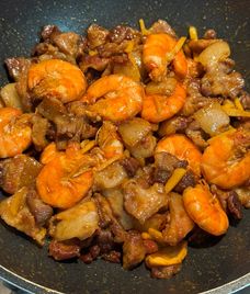 mon thịt heo tốn cơm