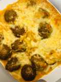 Cheezy baked meatball