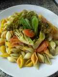 Alla Pugliese salsa. Conchiglie alla Pugliese