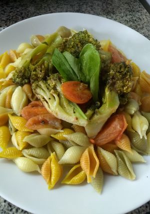 Una foto de Alla Pugliese salsa. Conchiglie alla Pugliese