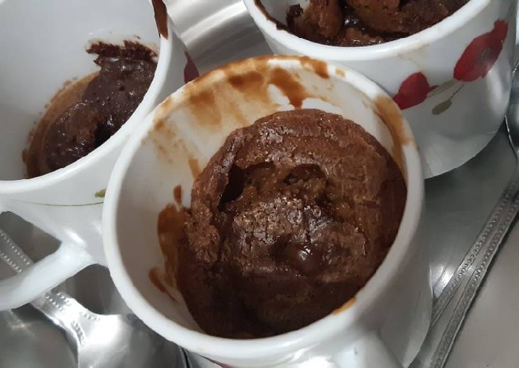 Steps to Prepare Speedy Choco lava cake