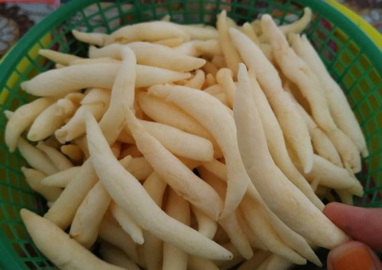 Cara Membuat Stik telor gabus hemat Anti Gagal