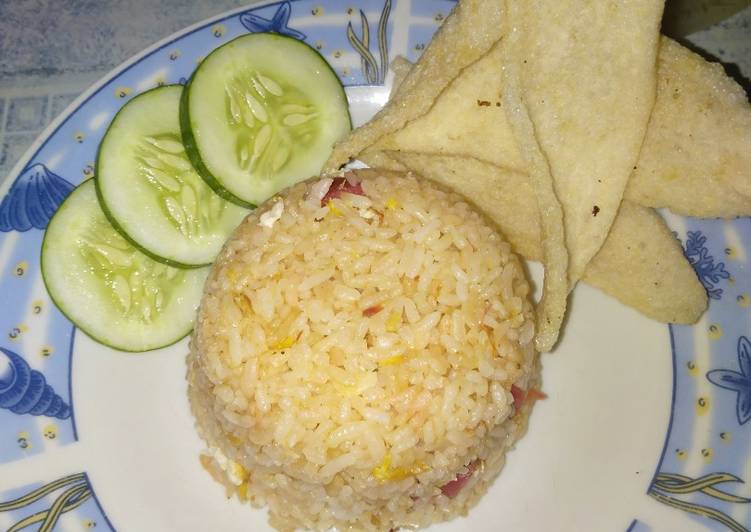 Resep nasi goreng ham