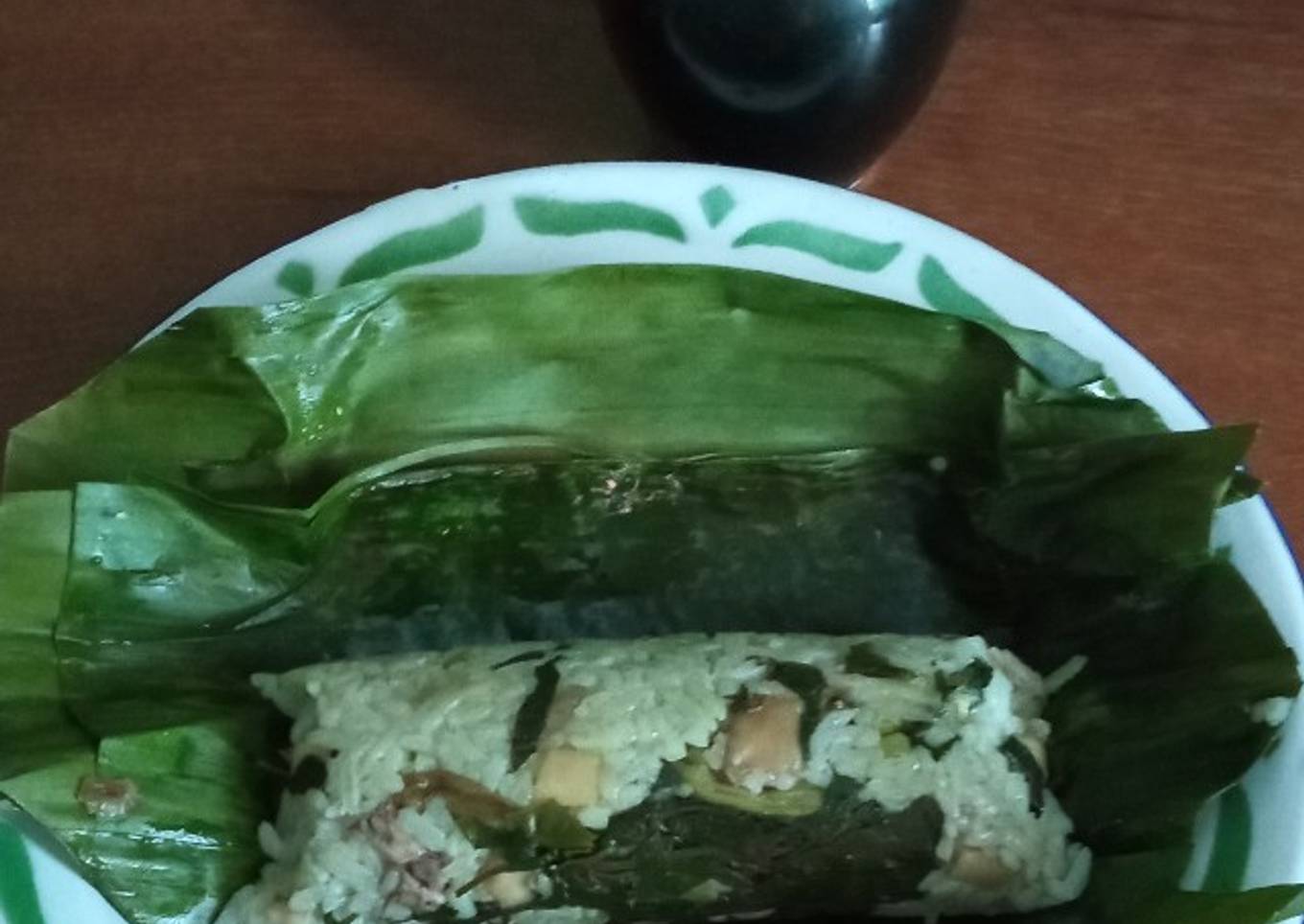 Nasi bakar cumi sambal lado mudo