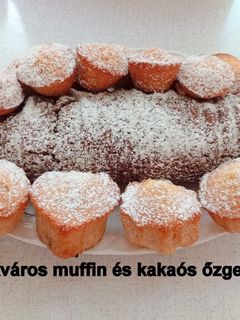 Lekváros muffin és kakaós őzgerinc recept fotója