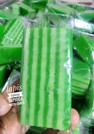 Foto resep Lapis iris tepung kanji