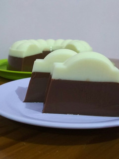 Foto resep Puding Susu coklat simpel
