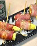 [水波爐料理]培根玉米串