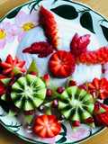Kiwi Erdbeeren Bowl