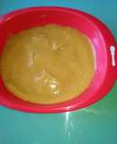 Papilla de pollo arvejado para bebé de 7 meses