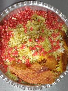 عکسی از دستور انار پلو شیرازی