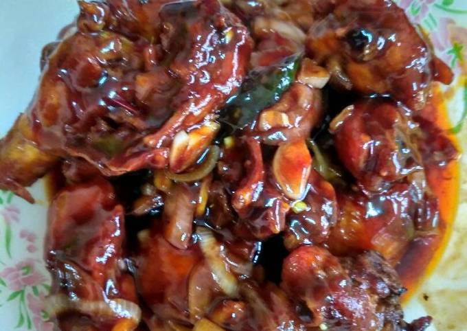 Recipe of Favorite Fried chicken with oyster sauce