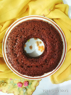 Foto resep Caramel Cake a.k.a Bolu Sarang Semut