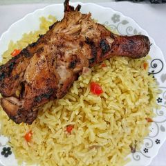 A picture of Coconut Rice.