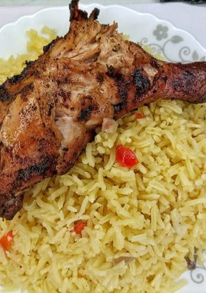 A picture of Coconut Rice.