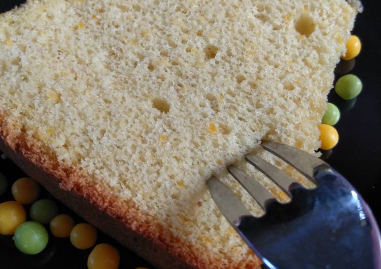 Resep Chiffon Cake Labu (4 telur)🍊🍊, Bisa Manjain Lidah