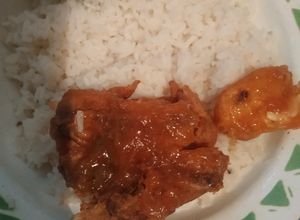 Una foto de Pollo estilo Coreano con salsa agridulce