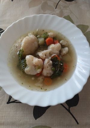 Zöldségleves recept fotója