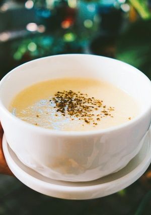 Foto resep Creamy Potato Soup (Sup Kentang)