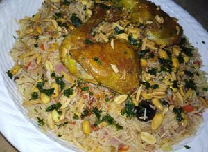 صورة لوصفة مجبوس الدجاج الكويتي 🍱