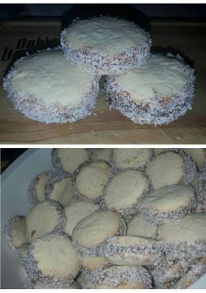 Una foto de Alfajores de maicena