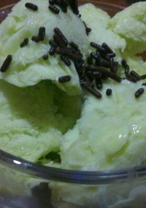 Foto resep Es krim alpukat