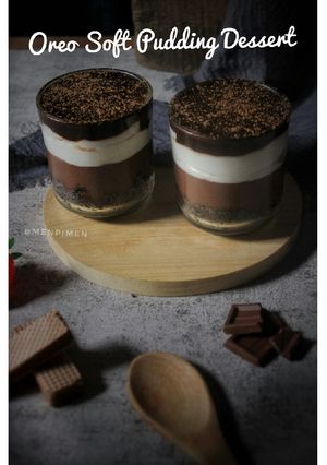 Foto resep Oreo Soft Pudding Dessert