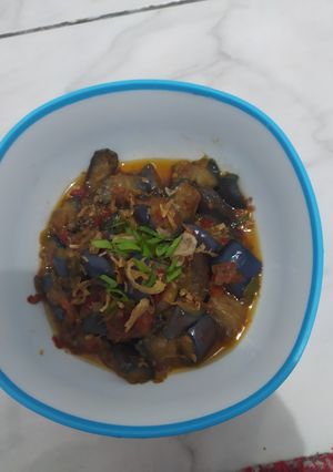Foto resep Terong ungu balado pedas